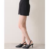 【26年春夏新作】ポインテッドトゥ クロスベルト バックストラップ パンプス | DEMETER | 詳細画像15 