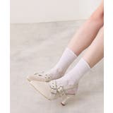 【26年春夏新作】ポインテッドトゥ クロスベルト バックストラップ パンプス | DEMETER | 詳細画像19 