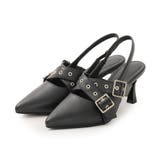 【26年春夏新作】ポインテッドトゥ クロスベルト バックストラップ パンプス | DEMETER | 詳細画像32 