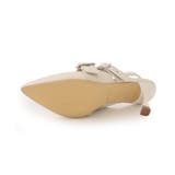 【26年春夏新作】ポインテッドトゥ クロスベルト バックストラップ パンプス | DEMETER | 詳細画像38 