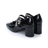 【26年春夏新作】スクエアトゥ ビジューバックル リボンパンプス | DEMETER | 詳細画像20 