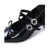 【26年春夏新作】スクエアトゥ ビジューバックル リボンパンプス | DEMETER | 詳細画像23 