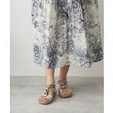 【25年春夏新作】エスニック調 ゴールドパーツ リゾートサンダル | DEMETER | 詳細画像48 