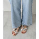 【25年春夏新作】エスニック調 ゴールドパーツ リゾートサンダル | DEMETER | 詳細画像55 