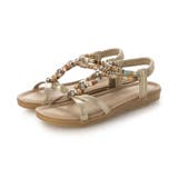 【25年春夏新作】エスニック調 ゴールドパーツ リゾートサンダル | DEMETER | 詳細画像77 