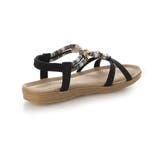 【25年春夏新作】エスニック調 ゴールドパーツ リゾートサンダル | DEMETER | 詳細画像79 