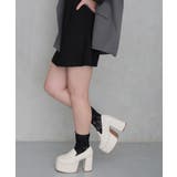 【26年春夏新作】厚底 プラットフォーム ローファーパンプス | DEMETER | 詳細画像17 