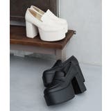 【26年春夏新作】厚底 プラットフォーム ローファーパンプス | DEMETER | 詳細画像3 