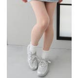 【26年春夏新作】ベルクロ 素材MIX レースアップスニーカー | DEMETER | 詳細画像14 