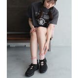 【26年春夏新作】ベルクロ 素材MIX レースアップスニーカー | DEMETER | 詳細画像5 