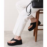 【26年春夏新作】厚底 ウェッジソール トングサンダル | DEMETER | 詳細画像11 