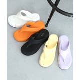 【26年春夏新作】厚底 ウェッジソール トングサンダル | DEMETER | 詳細画像2 