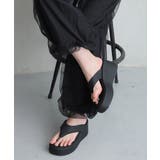 【26年春夏新作】厚底 ウェッジソール トングサンダル | DEMETER | 詳細画像28 