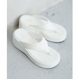 【26年春夏新作】厚底 ウェッジソール トングサンダル | DEMETER | 詳細画像34 