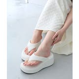 【26年春夏新作】厚底 ウェッジソール トングサンダル | DEMETER | 詳細画像35 