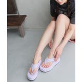 【26年春夏新作】厚底 ウェッジソール トングサンダル | DEMETER | 詳細画像59 