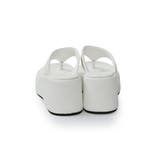 【26年春夏新作】厚底 ウェッジソール トングサンダル | DEMETER | 詳細画像81 