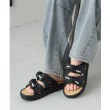 【26年春夏新作】パールリボン ダブルベルト サンダル | DEMETER | 詳細画像20 