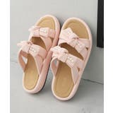 【26年春夏新作】パールリボン ダブルベルト サンダル | DEMETER | 詳細画像43 