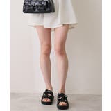 【26年春夏新作】パールリボン ダブルベルト サンダル | DEMETER | 詳細画像6 