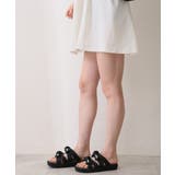 【26年春夏新作】パールリボン ダブルベルト サンダル | DEMETER | 詳細画像8 