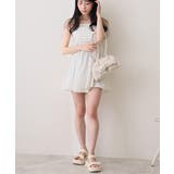 【26年春夏新作】厚底 ダブルソール ビジュー ベルクロ スポーツサンダル | DEMETER | 詳細画像16