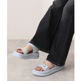 【26年春夏新作】厚底 ダブルソール ビジュー ベルクロ スポーツサンダル | DEMETER | 詳細画像18