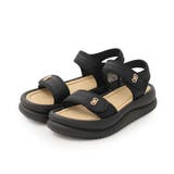 【26年春夏新作】厚底 ダブルソール ビジュー ベルクロ スポーツサンダル | DEMETER | 詳細画像38