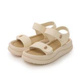 【26年春夏新作】厚底 ダブルソール ビジュー ベルクロ スポーツサンダル | DEMETER | 詳細画像39