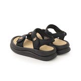 【26年春夏新作】厚底 ダブルソール ビジュー ベルクロ スポーツサンダル | DEMETER | 詳細画像44