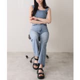 【26年春夏新作】厚底 ダブルソール ビジュー ベルクロ スポーツサンダル | DEMETER | 詳細画像6