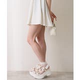 【26年春夏新作】厚底 リボンデザイン ベルクロ スポーツサンダル | DEMETER | 詳細画像23 