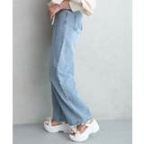 【26年春夏新作】厚底 リボンデザイン ベルクロ スポーツサンダル | DEMETER | 詳細画像53 