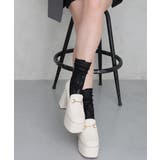 【26年春夏新作】厚底 プラットフォーム ビット付き ローファーパンプス | DEMETER | 詳細画像12 