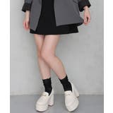 【26年春夏新作】厚底 プラットフォーム ビット付き ローファーパンプス | DEMETER | 詳細画像14 