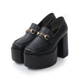 【26年春夏新作】厚底 プラットフォーム ビット付き ローファーパンプス | DEMETER | 詳細画像25 