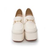 【26年春夏新作】厚底 プラットフォーム ビット付き ローファーパンプス | DEMETER | 詳細画像27 