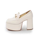 【26年春夏新作】厚底 プラットフォーム ビット付き ローファーパンプス | DEMETER | 詳細画像28 