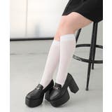 【26年春夏新作】厚底 プラットフォーム ビット付き ローファーパンプス | DEMETER | 詳細画像4 