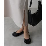 【定番】超軽量☆ぺたんこ リボン バレエパンプス | DEMETER | 詳細画像17 