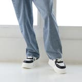 【24年春夏新作】厚底 プラットフォーム レースアップ コートスニーカー | DEMETER | 詳細画像35