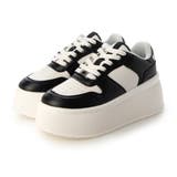 【24年春夏新作】厚底 プラットフォーム レースアップ コートスニーカー | DEMETER | 詳細画像41