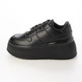 【24年春夏新作】厚底 プラットフォーム レースアップ コートスニーカー | DEMETER | 詳細画像42