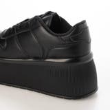 【24年春夏新作】厚底 プラットフォーム レースアップ コートスニーカー | DEMETER | 詳細画像45