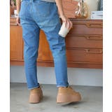 【24年秋冬新作】厚底 プラットフォーム スニーカーライク モカシンシューズ | DEMETER | 詳細画像15 