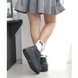 【24年秋冬新作】厚底 プラットフォーム スニーカーライク モカシンシューズ | DEMETER | 詳細画像8 