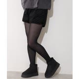 【24年秋冬再販】厚底ソール ボリュームファー ショート丈 ムートンブーツ | DEMETER | 詳細画像15 