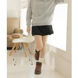 【24年秋冬再販】厚底ソール ボリュームファー ショート丈 ムートンブーツ | DEMETER | 詳細画像79 