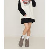 【24年秋冬再販】厚底ソール ボリュームファー ショート丈 ムートンブーツ | DEMETER | 詳細画像86 