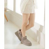 【24年秋冬再販】厚底ソール ボリュームファー ショート丈 ムートンブーツ | DEMETER | 詳細画像87 